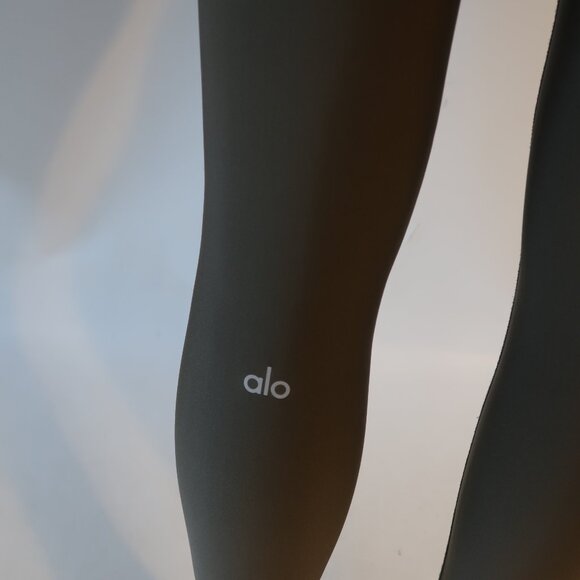 Womens Alo Yoga Dark Brown Activewear Leggings M - Picture 10 of 12